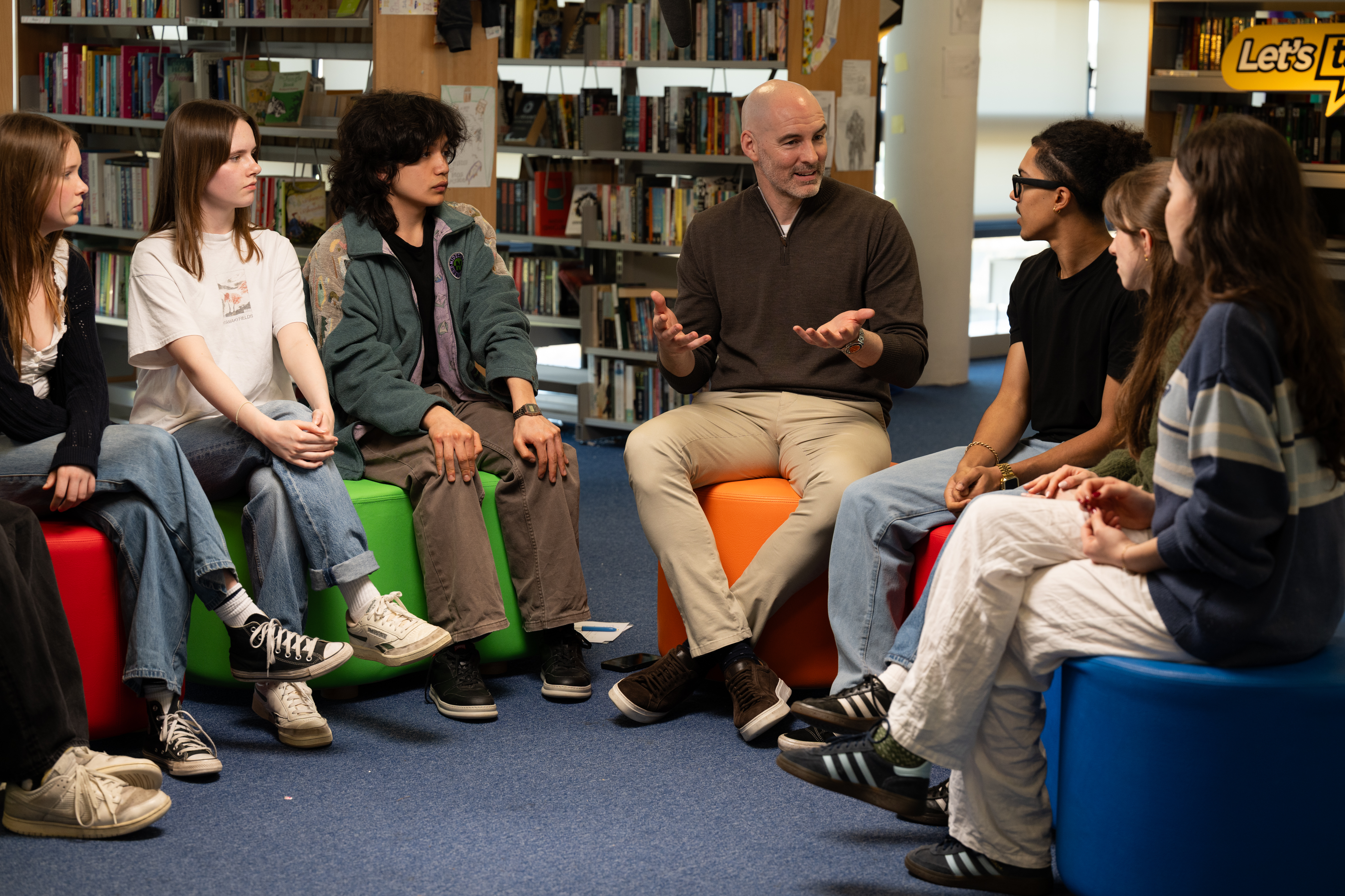 Let's Talk SPHE classroom session